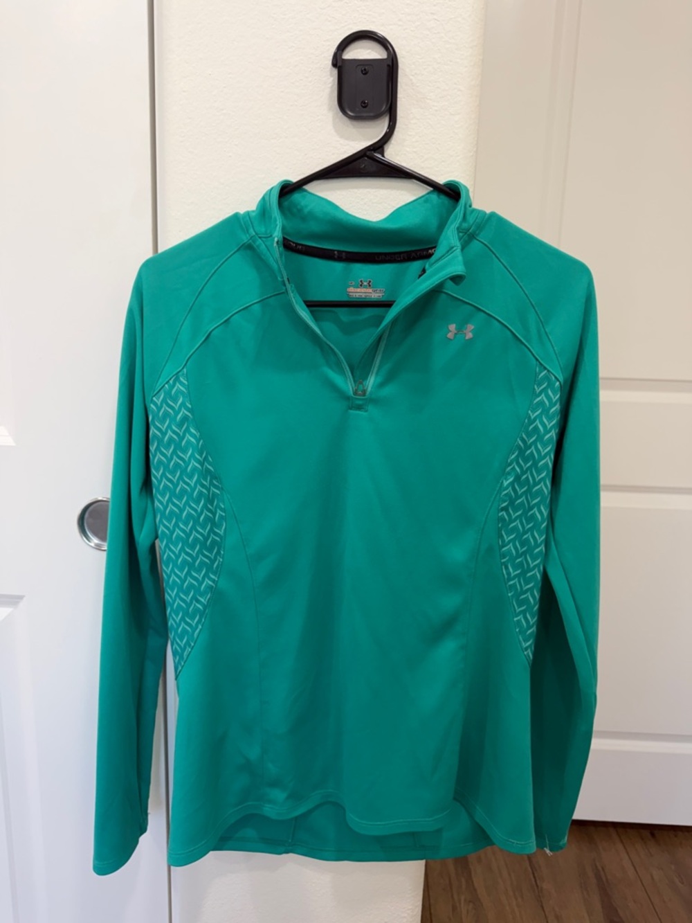 Under Armour Teal Athletic Quarter-Zip Pullover